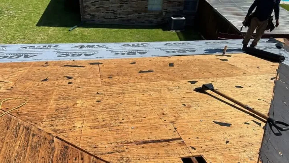 Expert residential roofing service after storm damage in Paige, TX by Lighter Station Roofing Remodeling