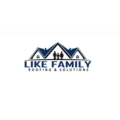 Like Family Roofing and Solutions Logo