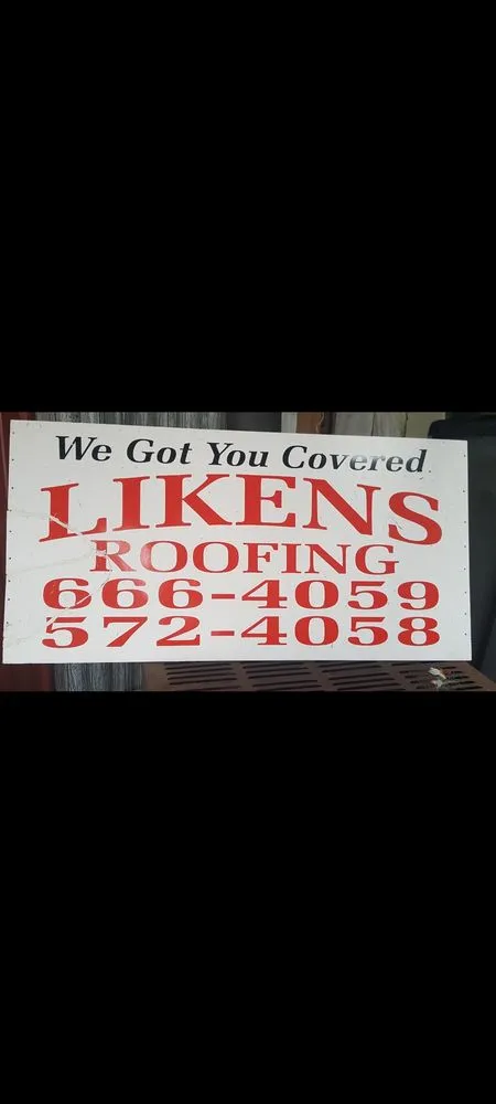 Slide of Likens Roofing