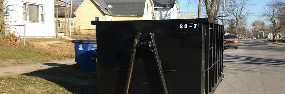 Slide of Lime City Dumpsters