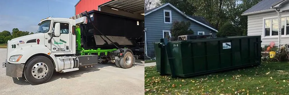 Slide of Lime City Dumpsters