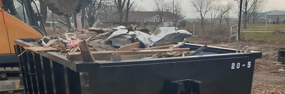 Slide of Lime City Dumpsters