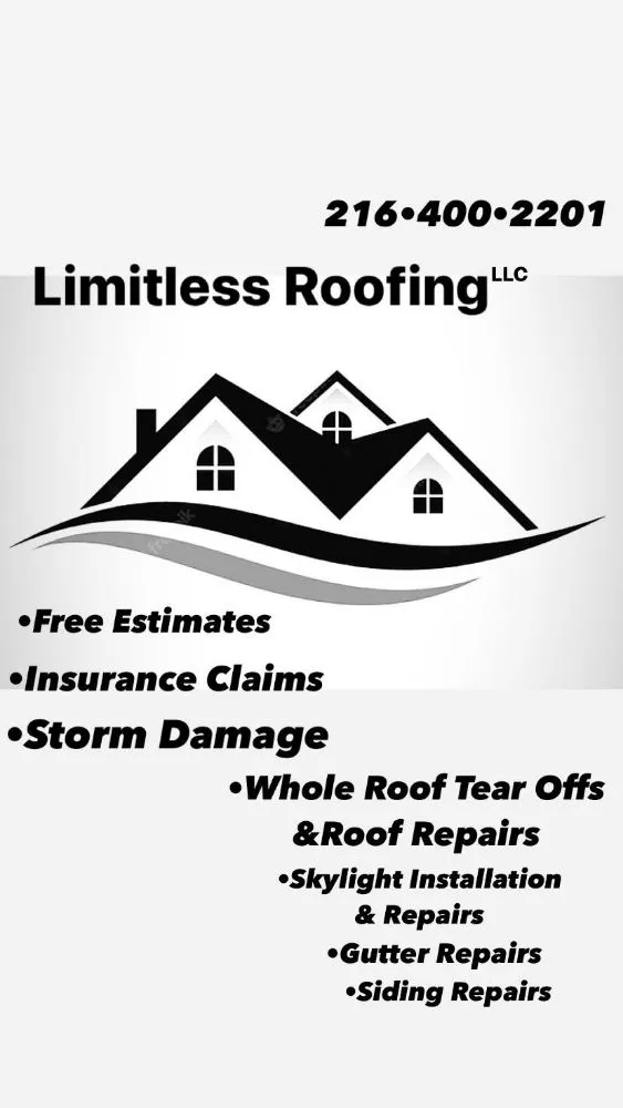 Slide of Limitless Roofing