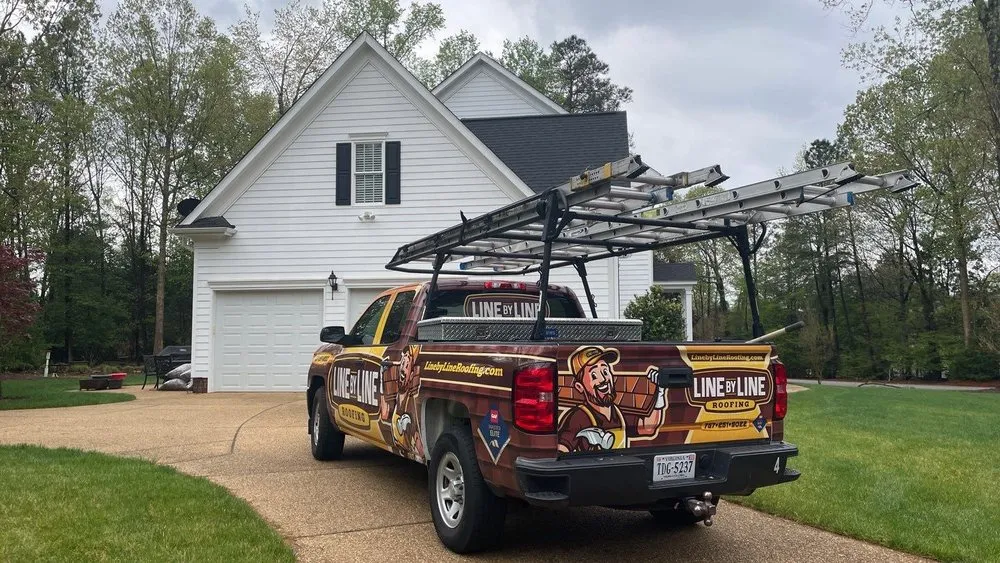 Slide of Line by Line Roofing