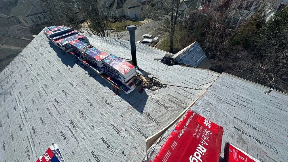 Slide of Line by Line Roofing