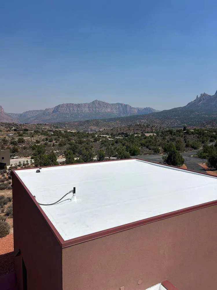 Local flat roof repair near you across St. George, UT - Link Roofer