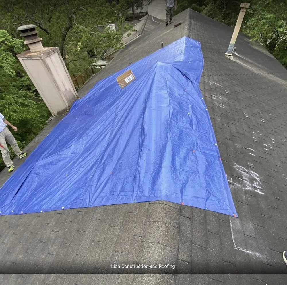 Slide of Lion Construction and Roofing