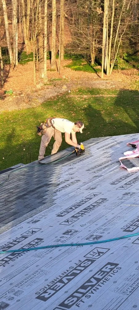 Expert storm damage roof repair same-day service across Howard, PA - Lion Country Contracting