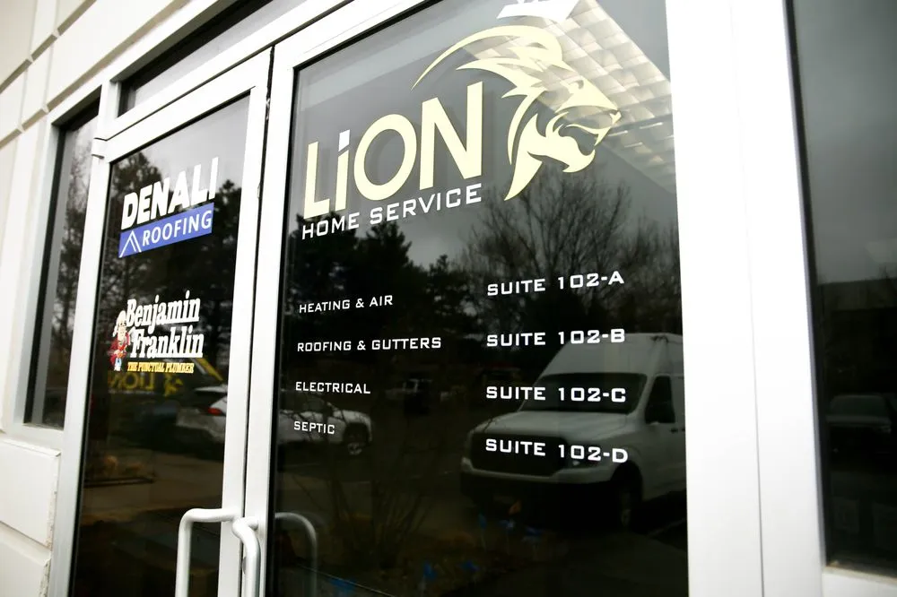 Slide of Lion Roofing & Gutters