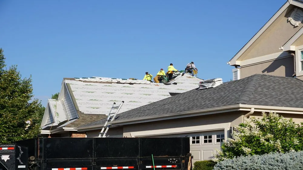 Slide of Lion Roofing & Gutters