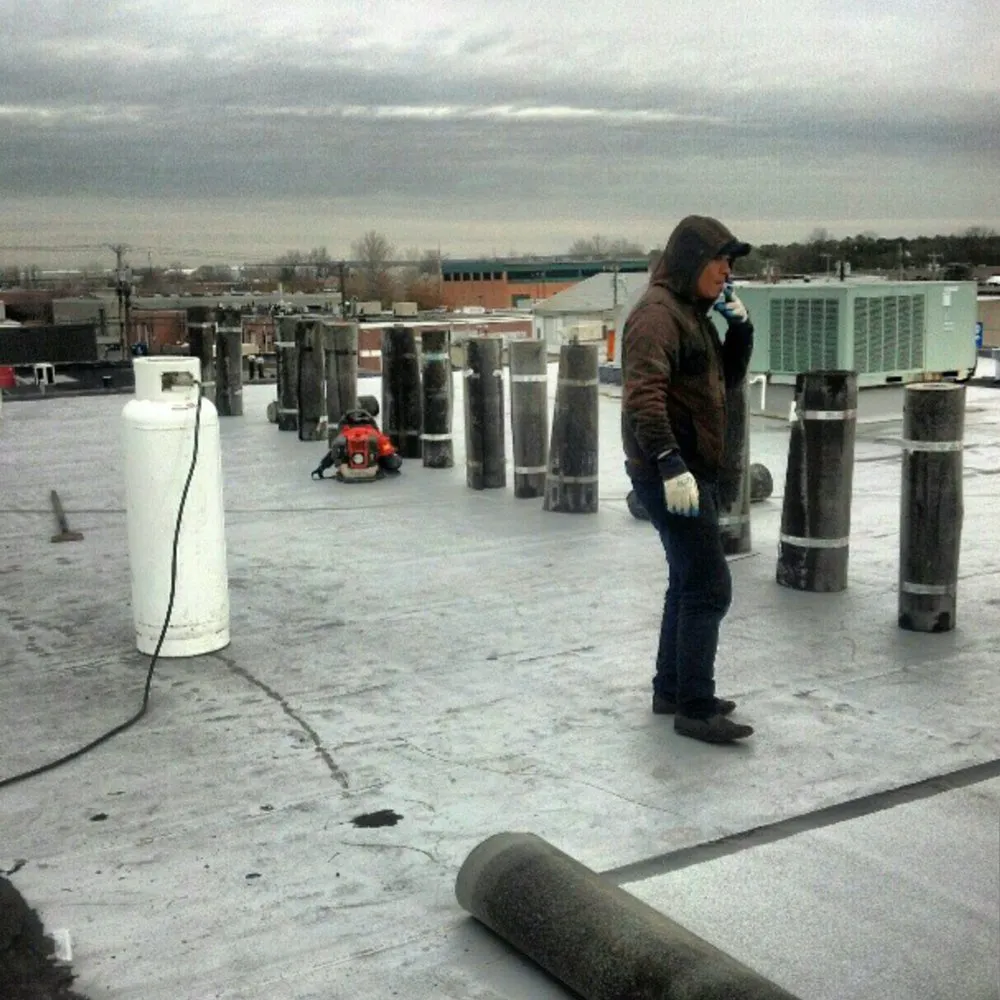 Slide of Lions Roofing