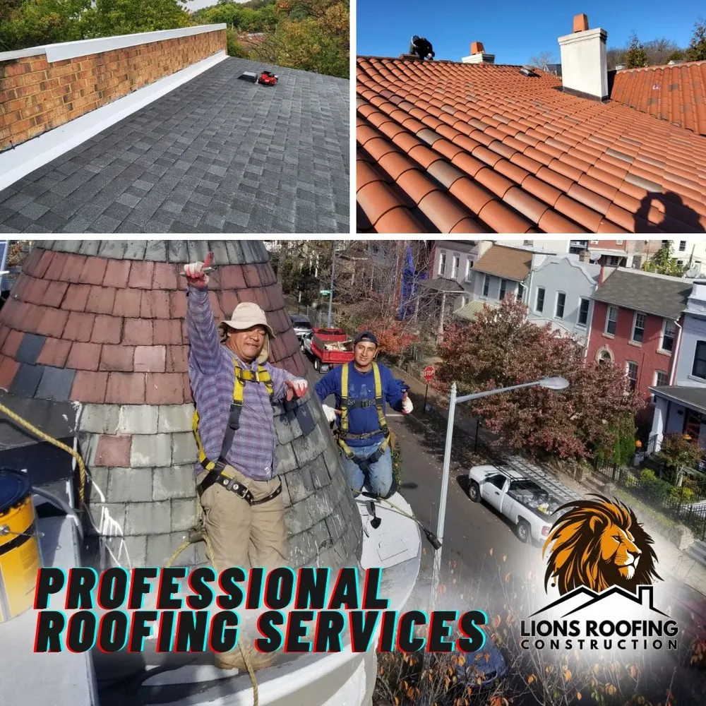 Slide of Lions Roofing Construction