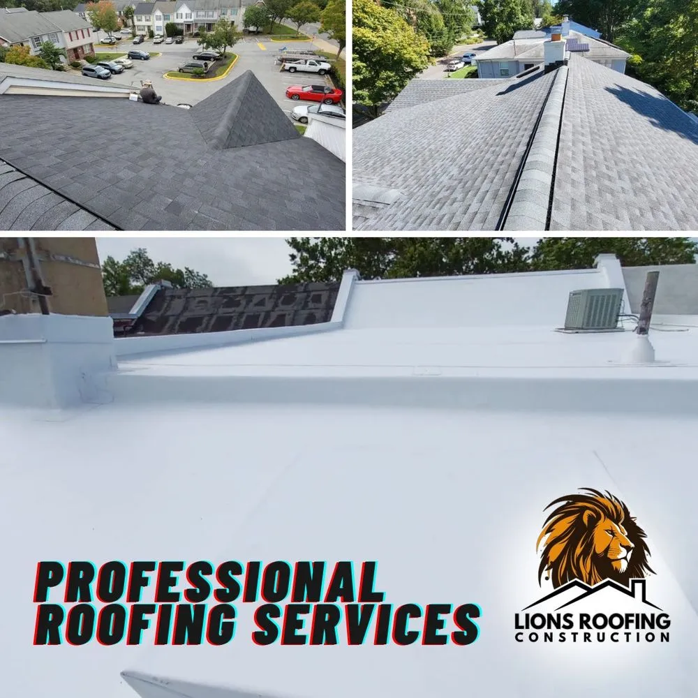 Slide of Lions Roofing Construction