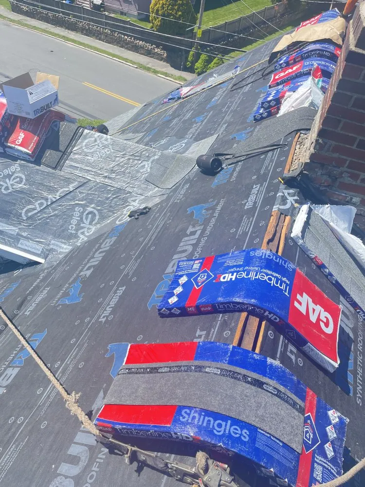 Slide of LionShield Roofing Company