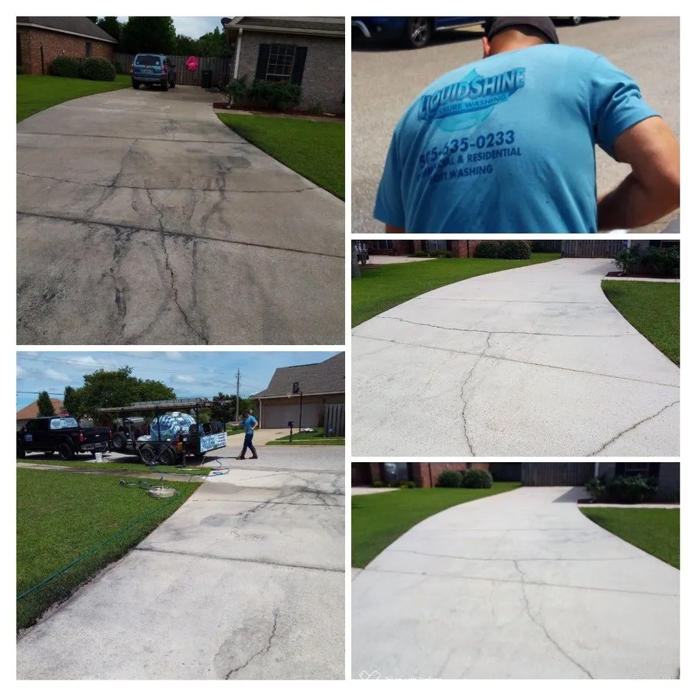 Slide of Liquid Shine Pressure Washing