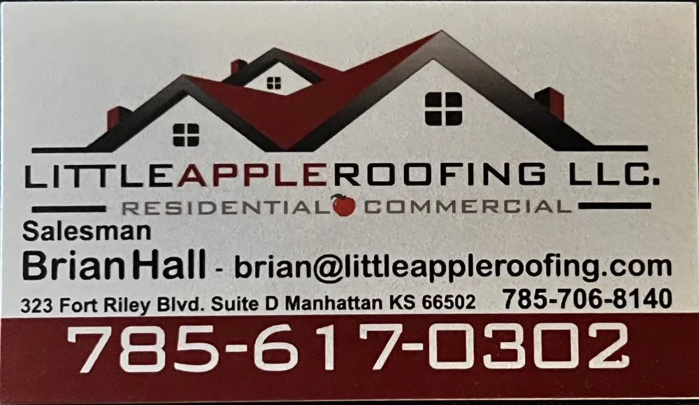 Slide of Little Apple Roofing