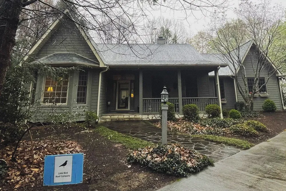 Slide of Little Bird Roof