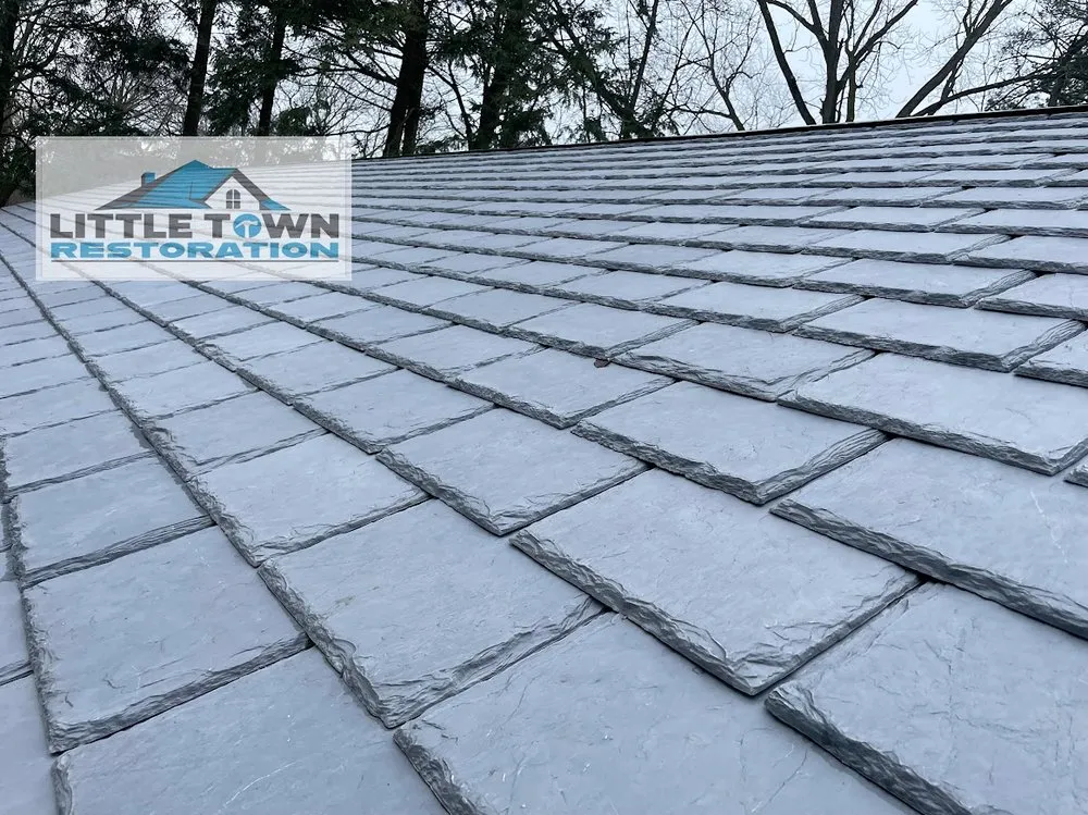 Slide of Little Town Restoration