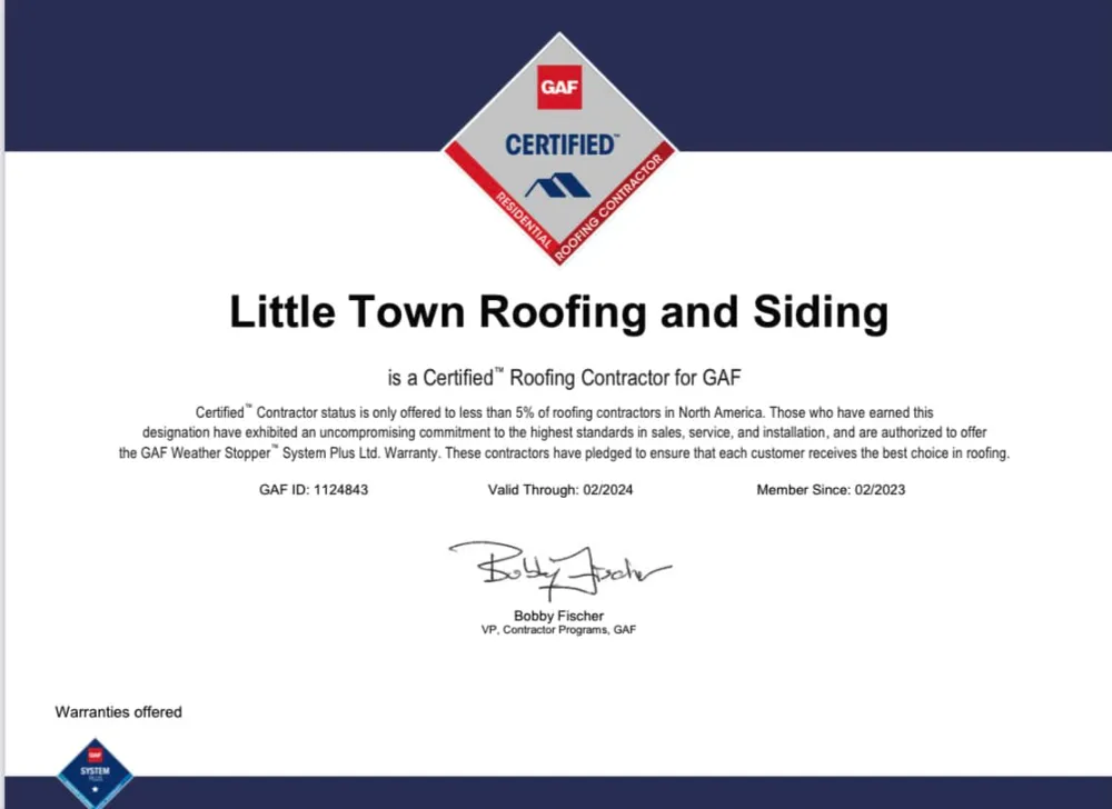 Slide of Little Town Restoration