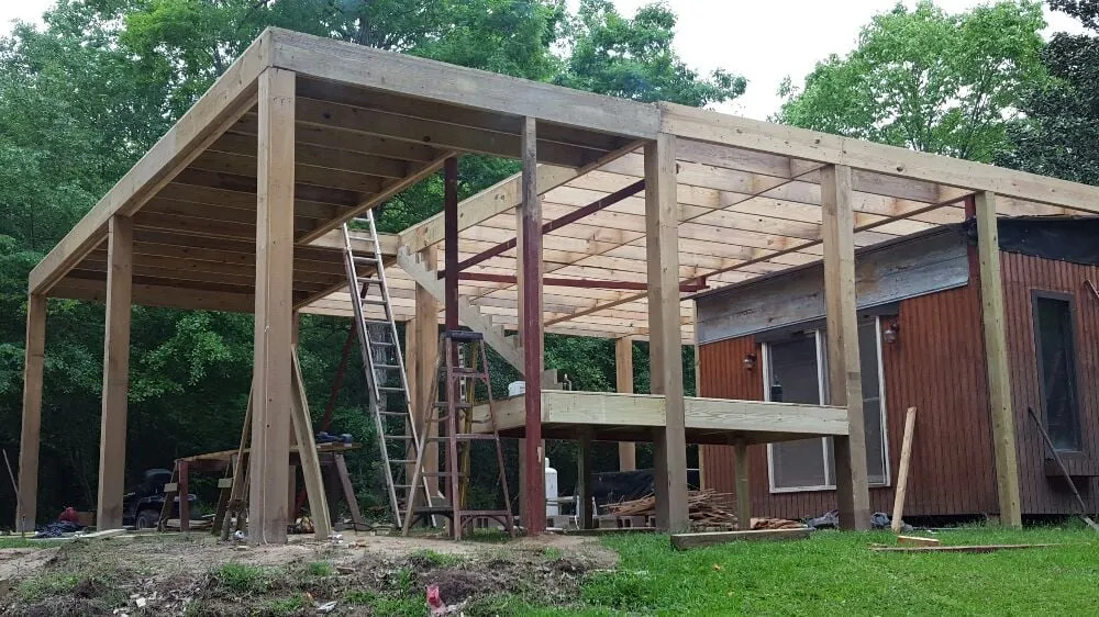 Reliable storm damage roof repair in Moselle, MS by Little's Construction
