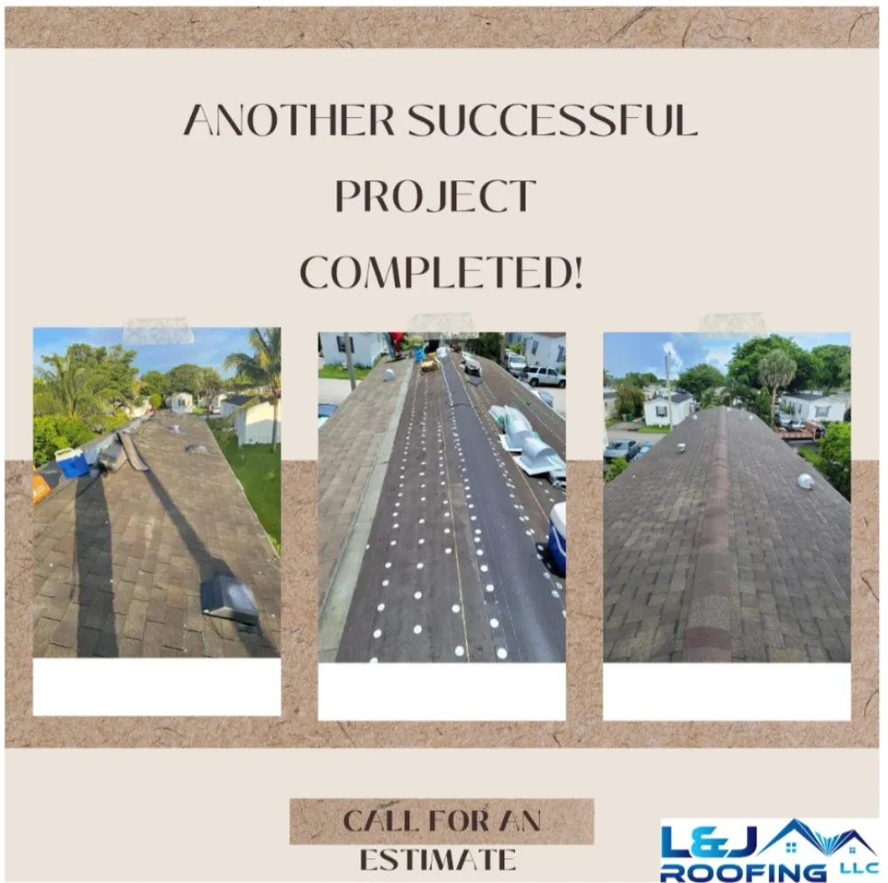 Slide of L&J Roofing LLC