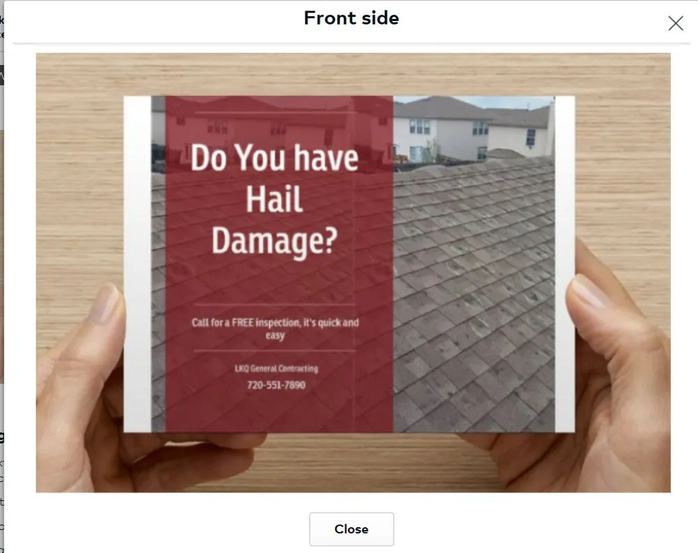 Slide of LKQ General Contracting