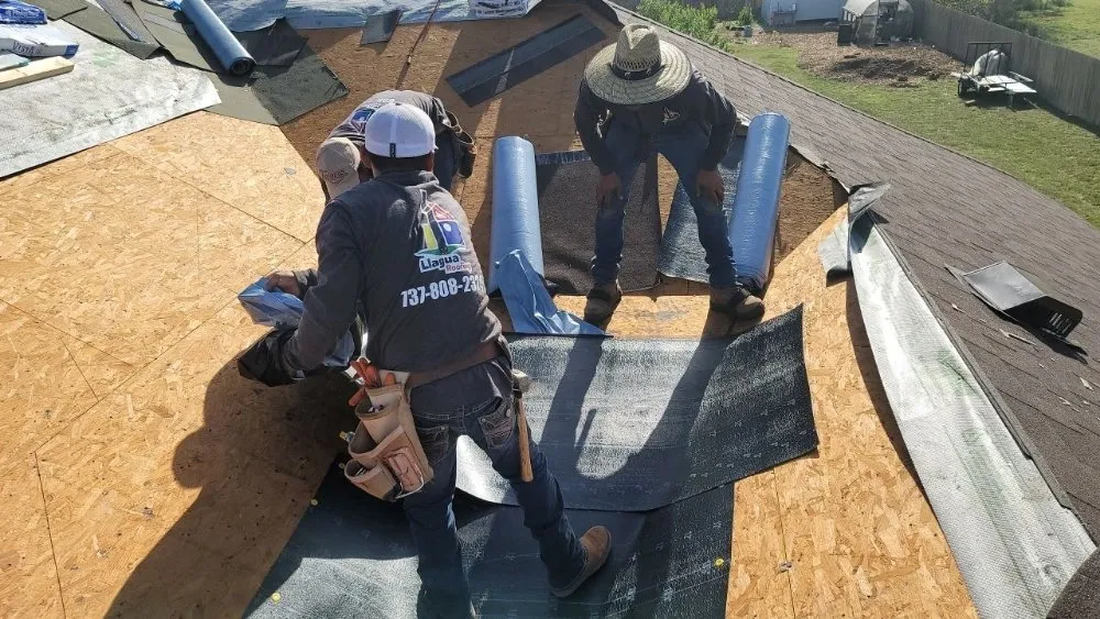 Slide of Llagua Roofing