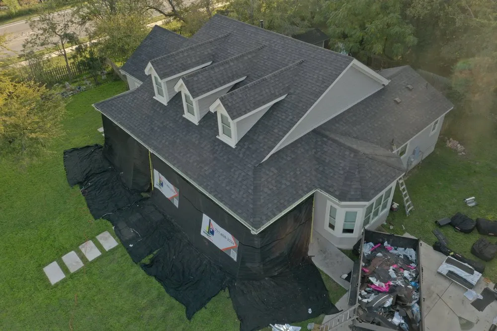 Slide of Llagua Roofing