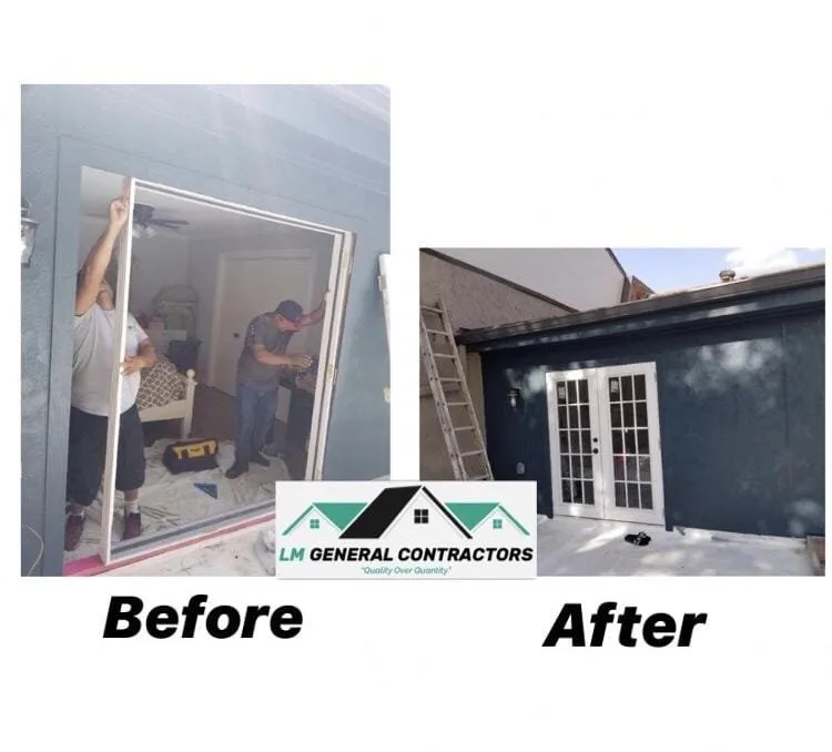 Slide of LM General Contractors