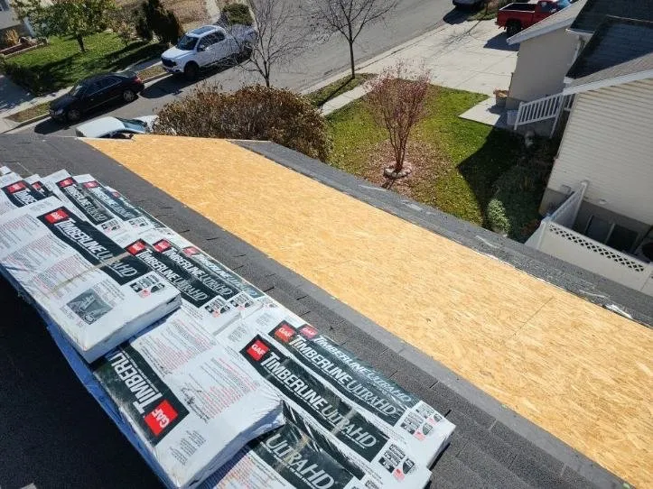 Slide of L&M Roofing