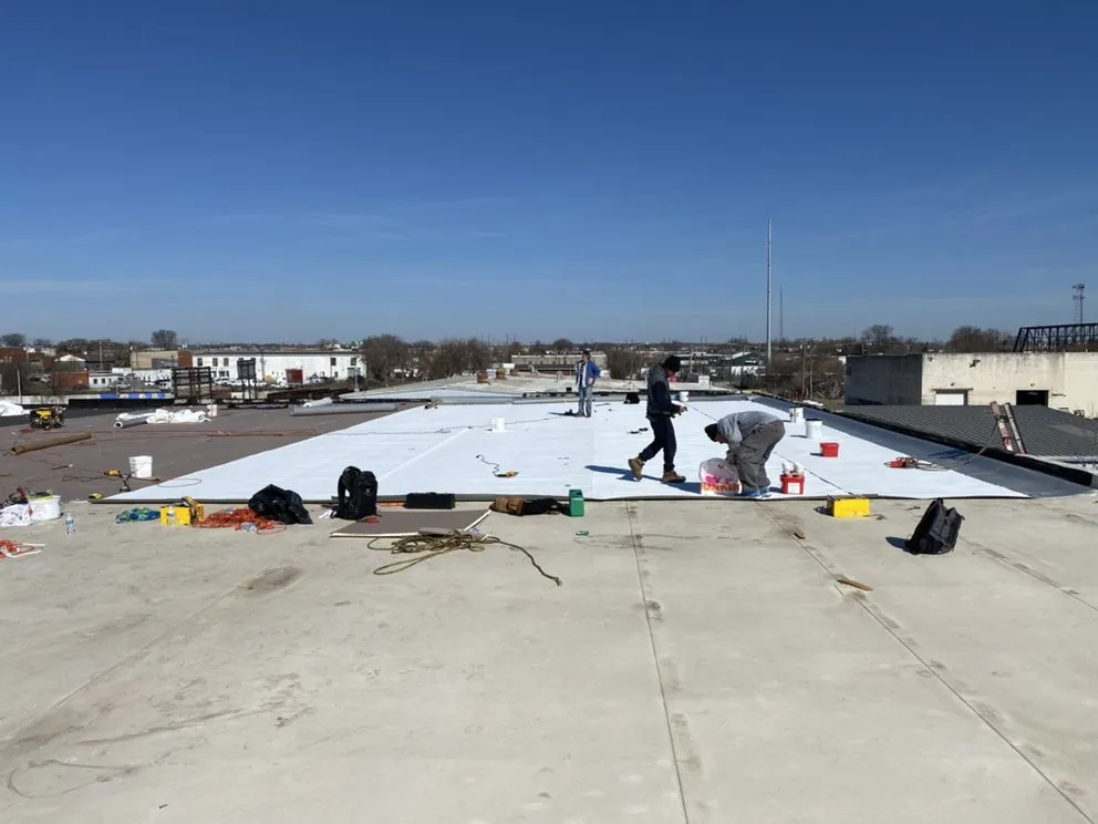 Slide of L.M. Roofing