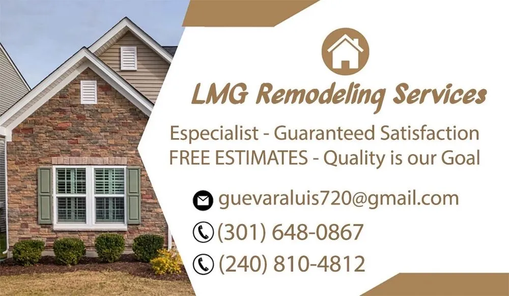Slide of LMG Remodeling Services