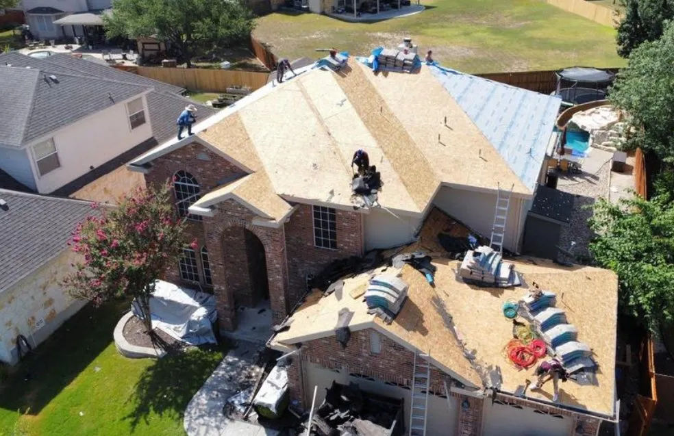 Slide of LMP Roofing and Construction