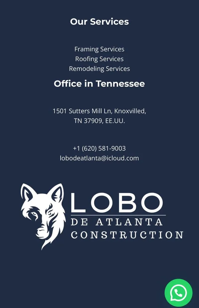 Slide of Lobo De Atlanta Construction