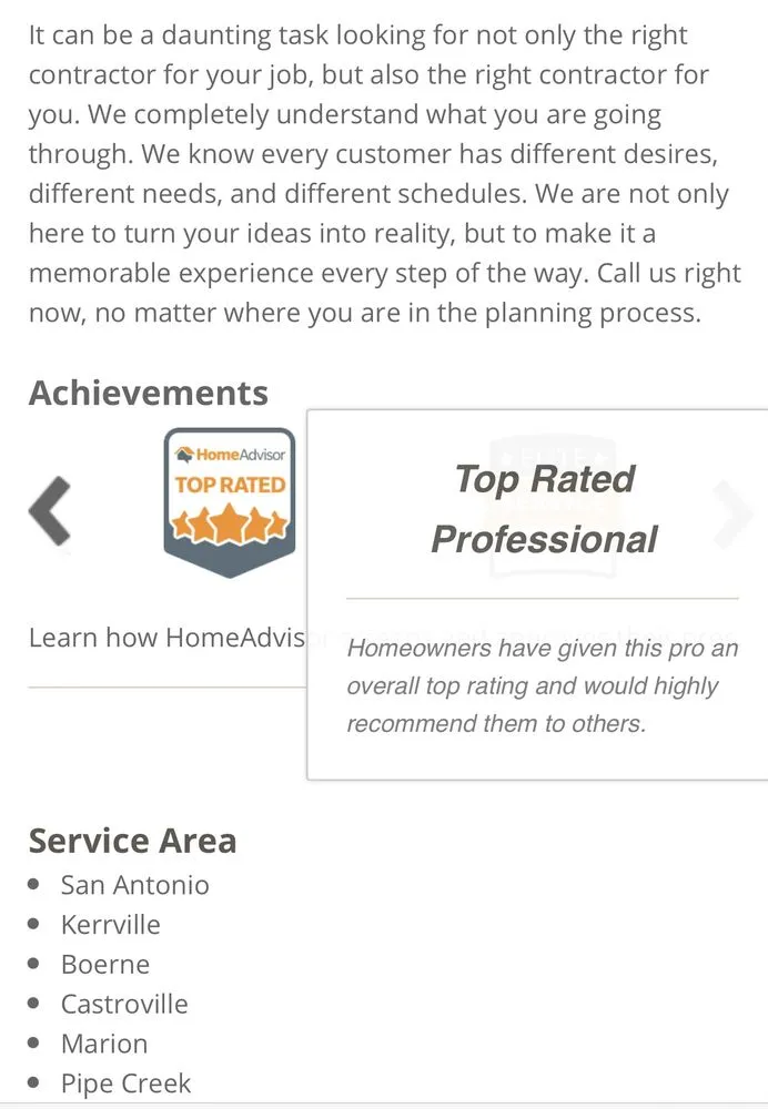 Slide of Lobo Roofing