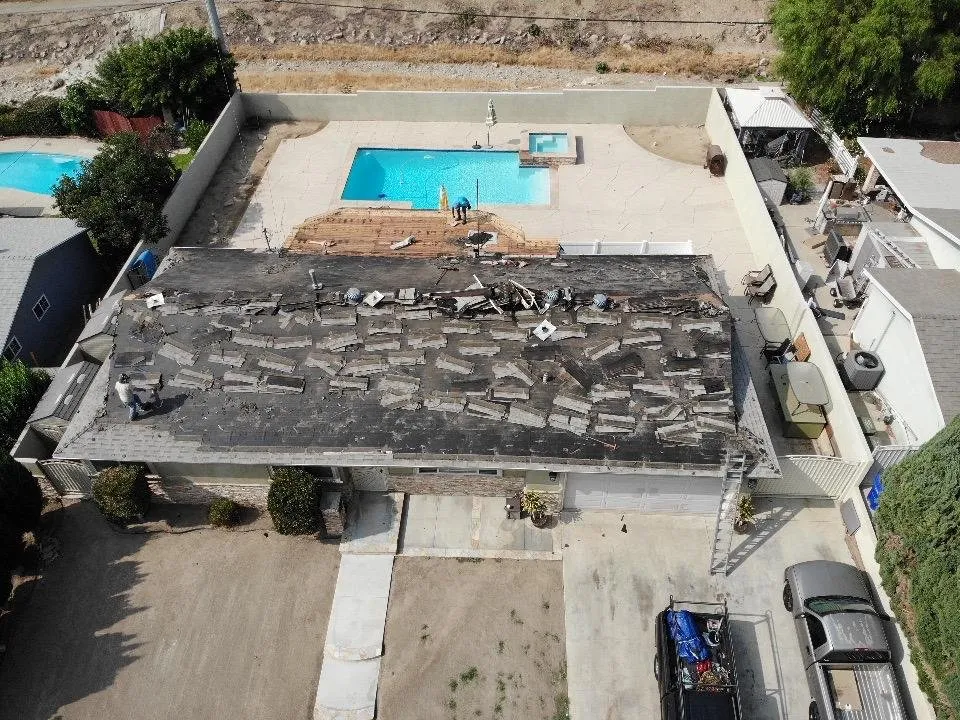 Expert roof replacement after storm damage in Tarzana, CA by Local Affordable Roofer