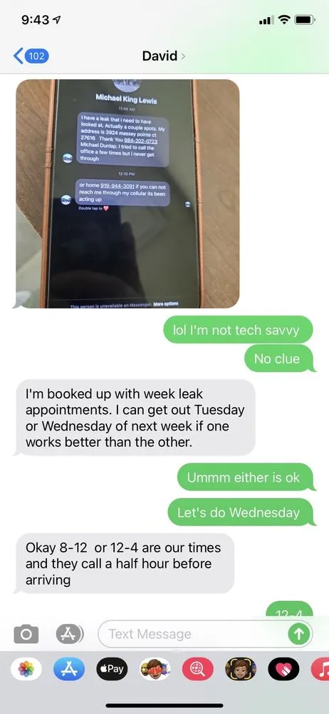 Slide of Locklear Roofing