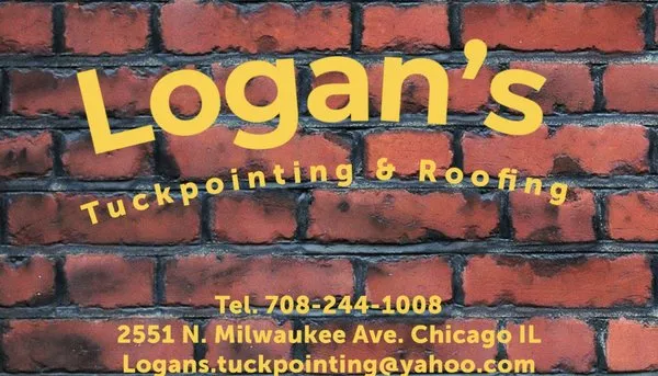 Logan's Tuckpointing and Roofing Logo