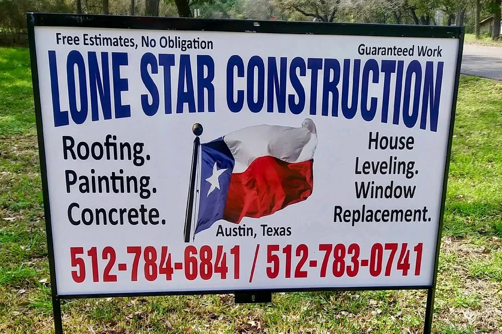 Slide of Lone Star Construction