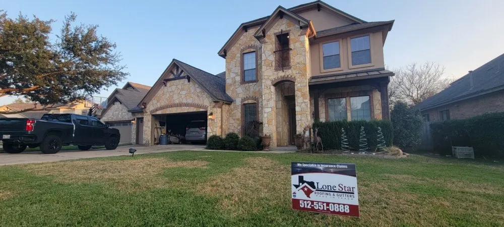 Slide of Lone Star Roofing & Gutters