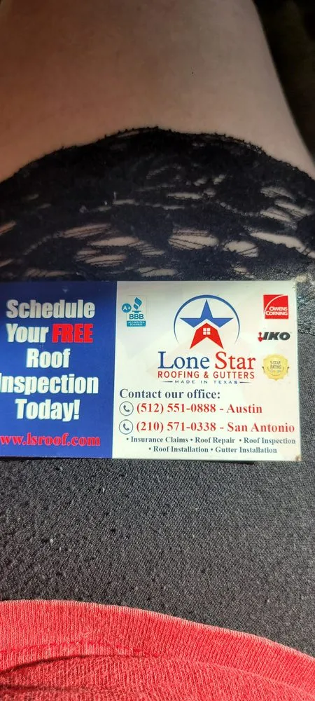 Slide of Lone Star Roofing & Gutters