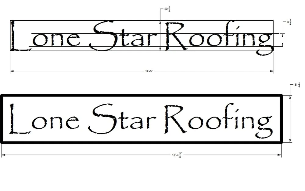 Slide of Lone Star Roofing