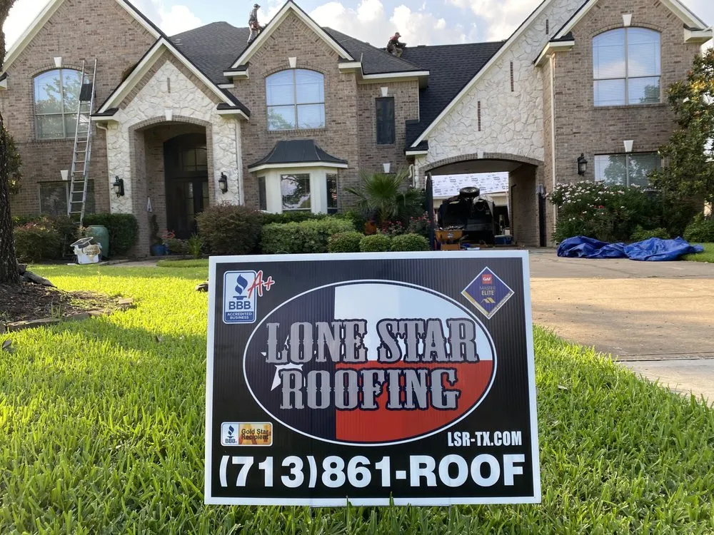 Slide of Lone Star Roofing