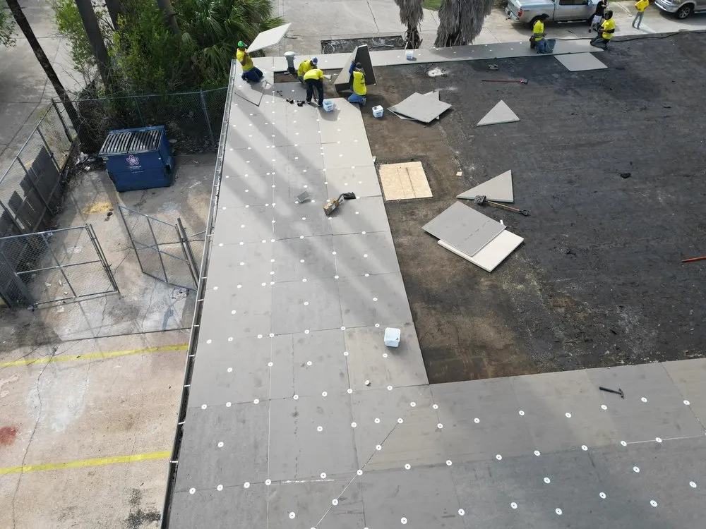 Slide of Lone Wolf Roofing