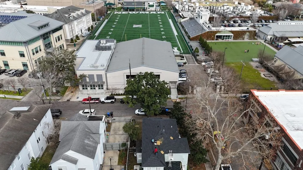 Slide of Lone Wolf Roofing