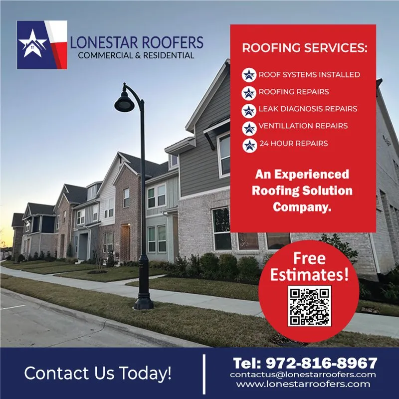 Slide of Lonestar Roofers