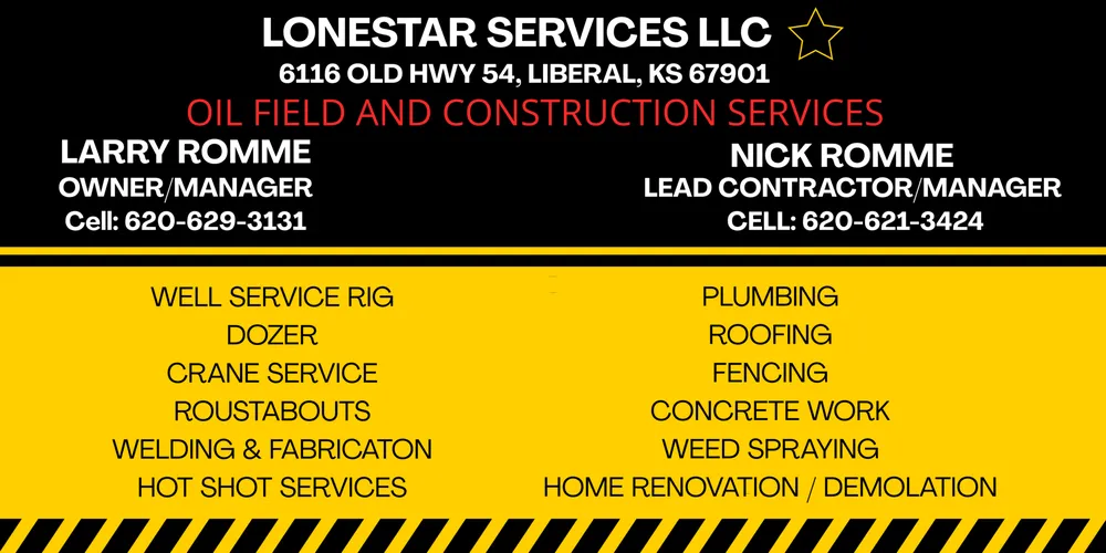 Slide of Lonestar Services