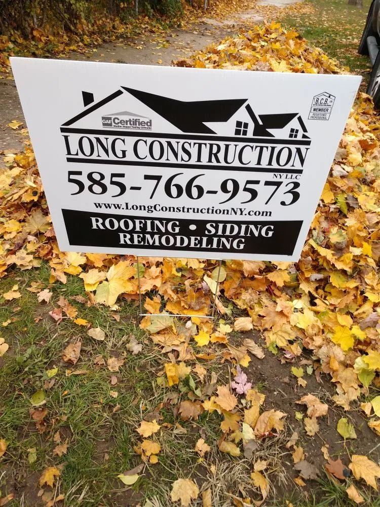 Slide of Long Construction NY