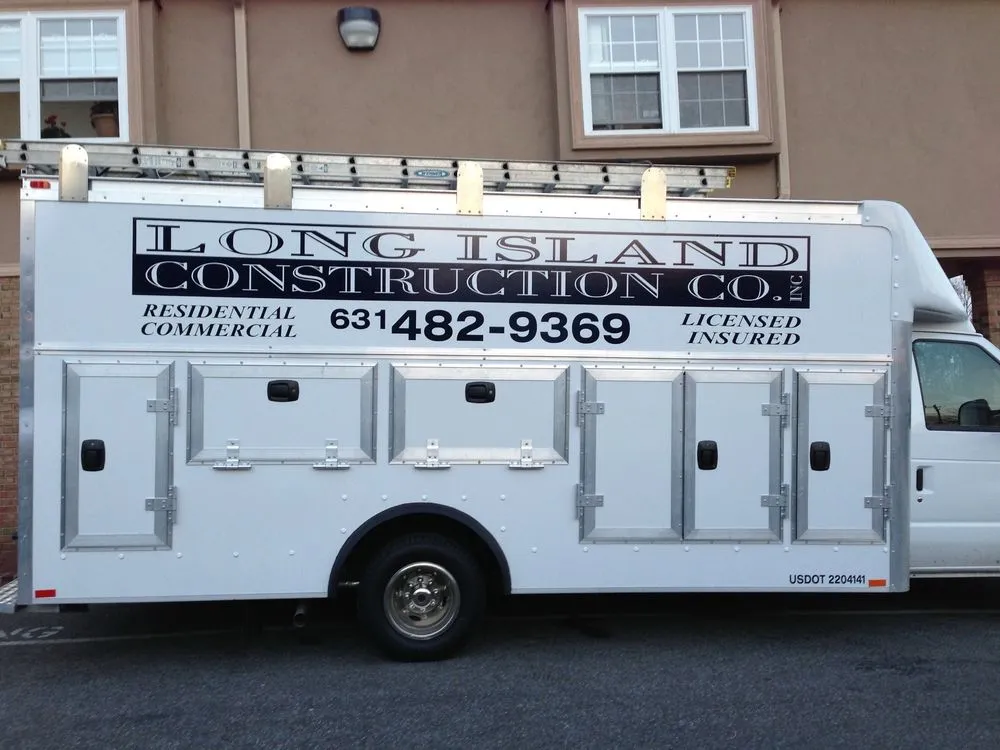 Slide of Long Island Construction