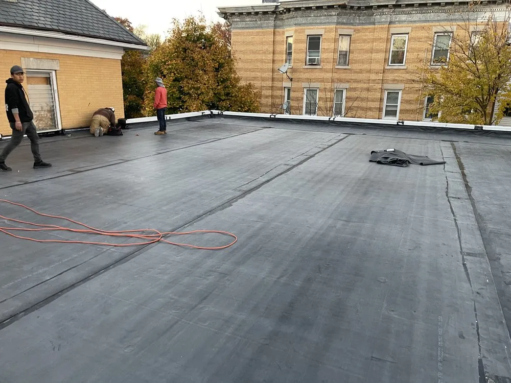 Slide of Long Island Flat Roof IslandWide Commercial Roofing